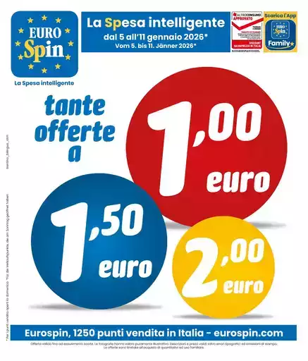 TANTE OFFERTE A 1-1,5-2 EURO