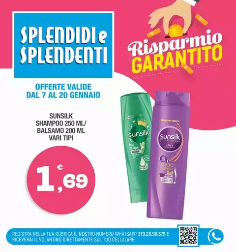 Risparmio garantito