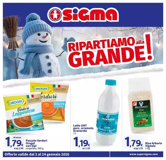 Ripartiamo alla grande!, Sigma