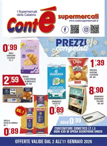 Prezzi congelati Prezzi congelati