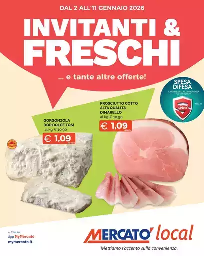 Invitanti e freschi