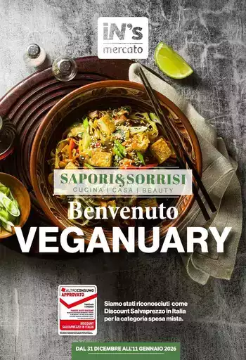 Benvenuto veganuary