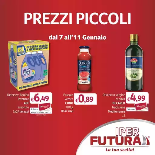 Prezzi piccoli