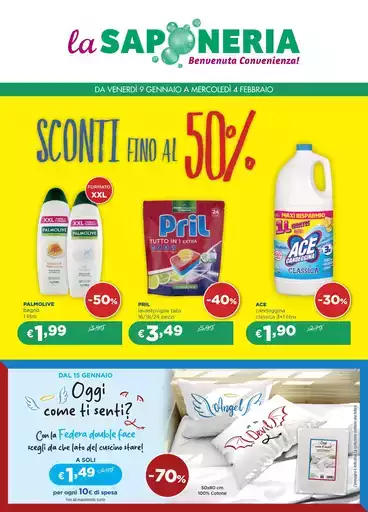 Sconti fino al 50%