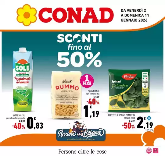 Sconti fino al 50%