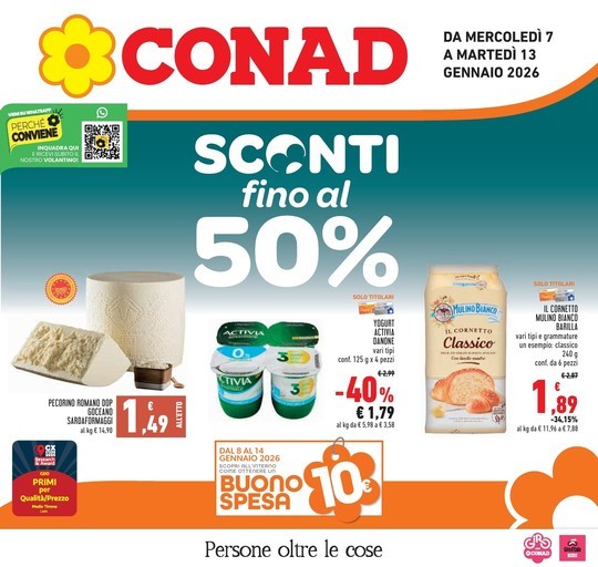 Sconti fino al 50%