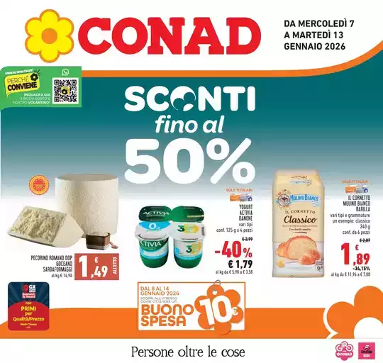 Sconti fino al 50%