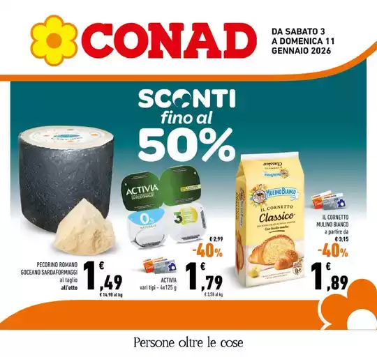 Sconti fino al 50%