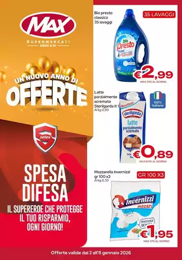 Un nuova anno di offerte!