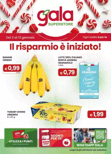 Il risparmio e iniziato!