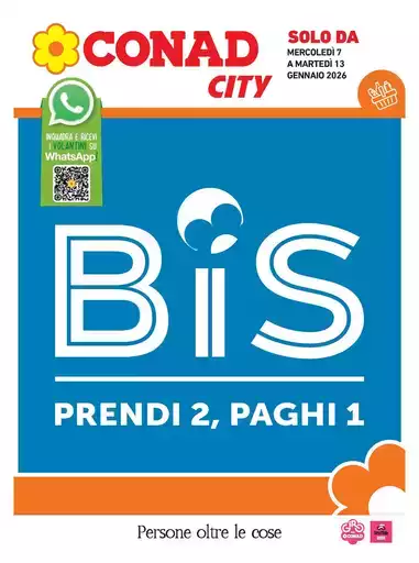Bis prendi 2, paghi 1