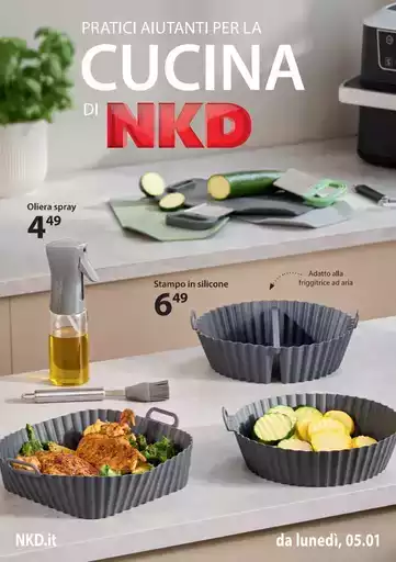 Pratici aiutanti per la cucina di NKD