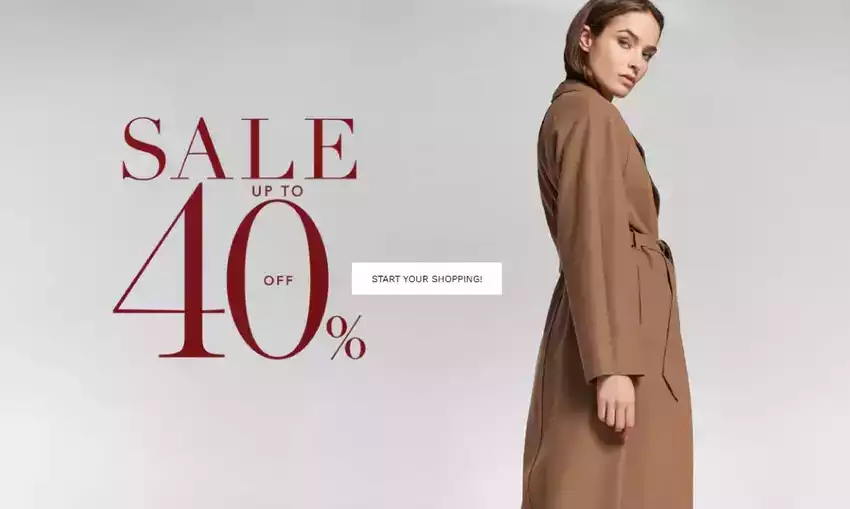 Sale up to 40% off Sale up to 40% off