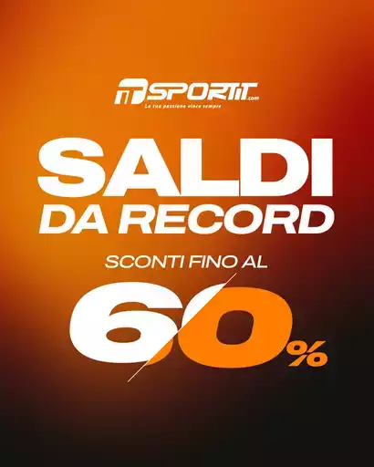 Saldi da record sconti fino al 60% Saldi da record sconti fino al 60%