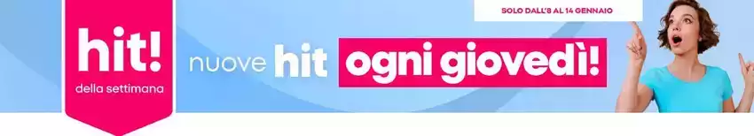 Nuove hit ogni giovedi!