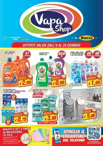 Offerte valide dall 8 al 24 gennaio