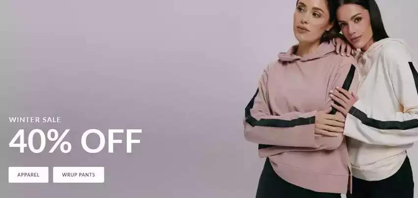 Winter sale 40% off