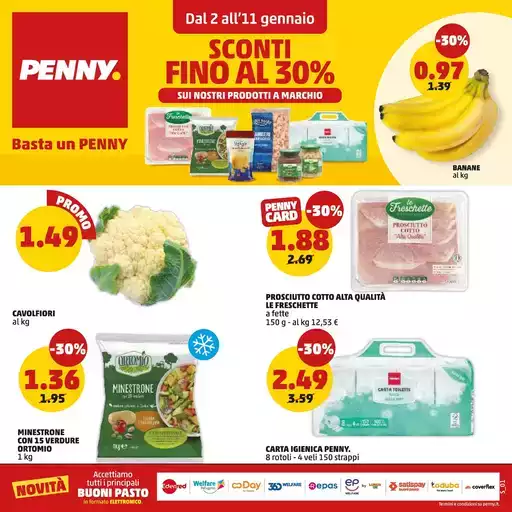 Sconti fino al 30%