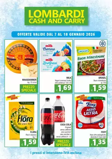 OFFERTE VALIDE DAL 7 AL 18 GENNAIO 2026 OFFERTE VALIDE DAL 7 AL 18 GENNAIO 2026