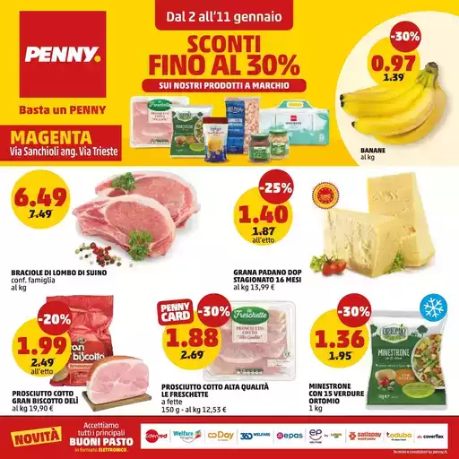 Sconti fino al 30%