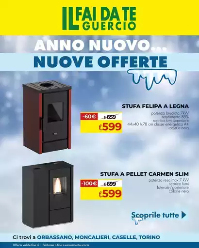 Anno nuovo...nuove offerte