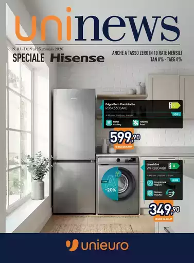 Speciale HISENSE da Unieuro! Speciale HISENSE da Unieuro!