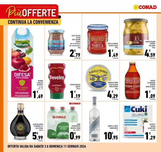 Più offerte continua la convenienza
