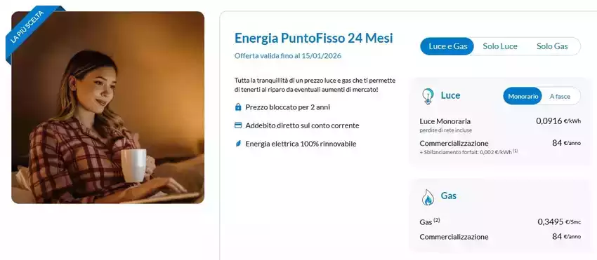 Energia puntofisso 24 mesi