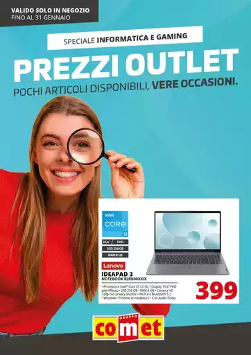 Speciale Informatica e Gaming da Comet!