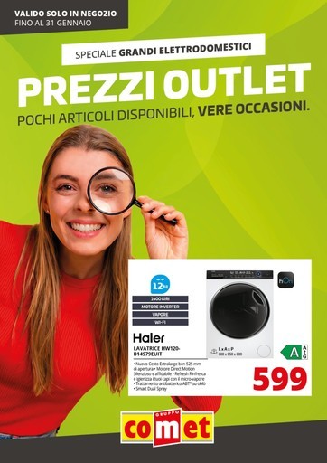 Speciale Grandi Elettrodomestici da Comet! Speciale Grandi Elettrodomestici da Comet!