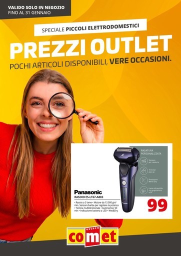 Speciale Piccoli Elettrodomestici da Comet! Speciale Piccoli Elettrodomestici da Comet!