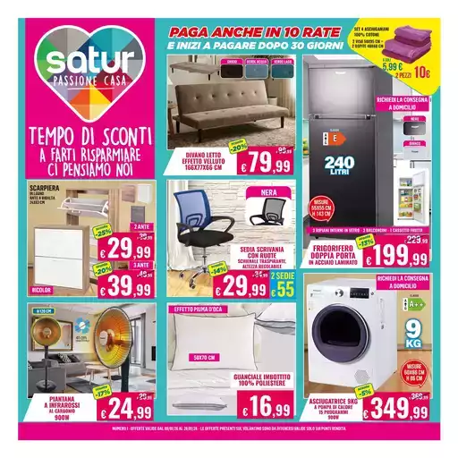 PAGA ANCHE IN 10 RATE