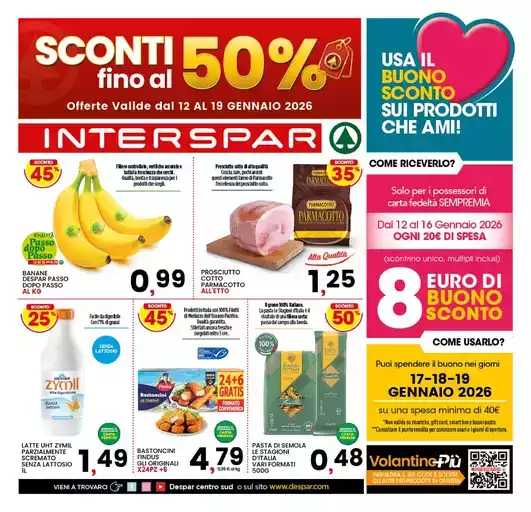 Sconti fino al 50%