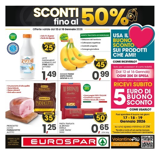 Sconti fino al 50%