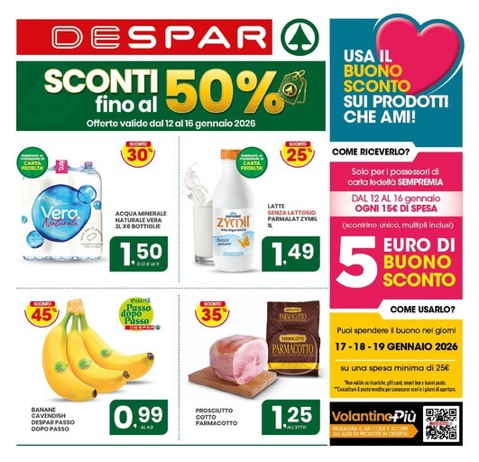 Sconti fino al 50%