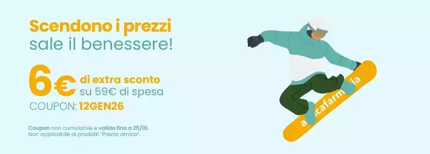 Scendono i prezzi sale il benessere