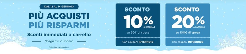 Piu acquisti piu risparmi