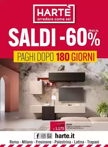 Saldi fino al -60%