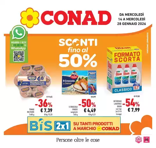 Sconti fino al 50%