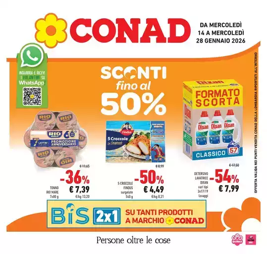 Sconti fino al 50%