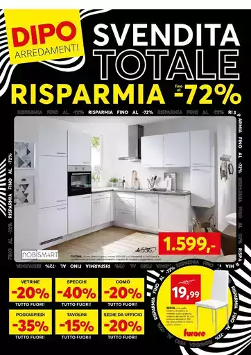 Svendita fino al -72%