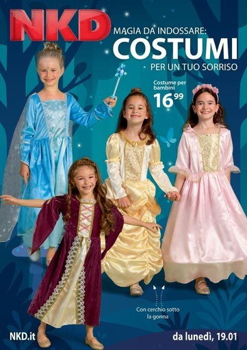NKD Magia da indossare costumi per un tuo sorriso NKD Magia da indossare costumi per un tuo sorriso
