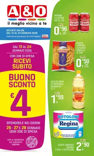 Offerte valide dal 13 al 24 gennaio 2026