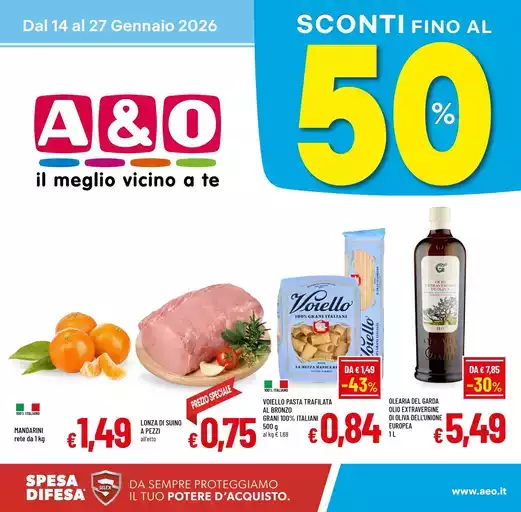 Sconti fino al 50%