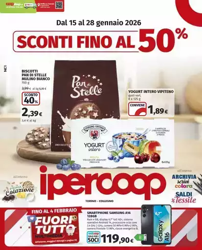 Sconti fino al 50%