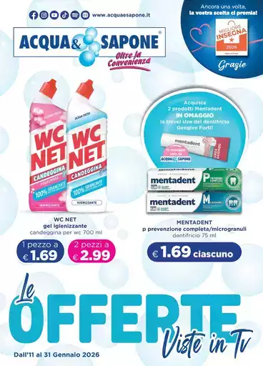 Le offerte viste in Tv