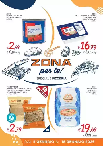 Zona per te! Speciale Pizzeria Zona per te! Speciale Pizzeria