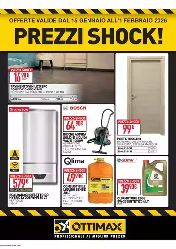 Prezzi shock Prezzi shock