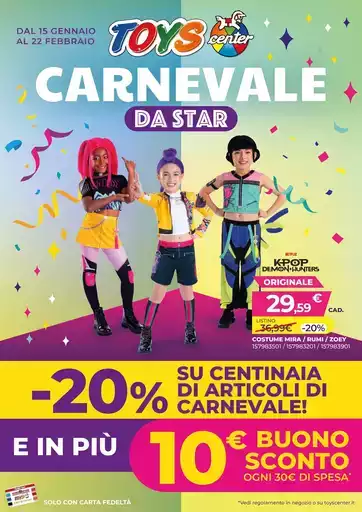 Carnevale da Star!