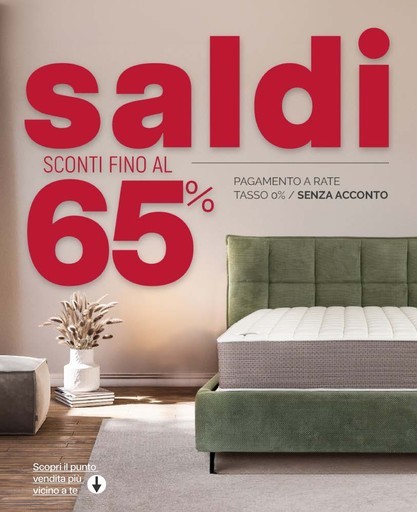 Volantino Materassi & Materassi